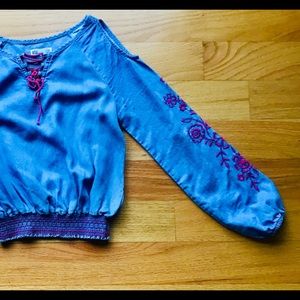 Girls Epic Threads dress shirt size M